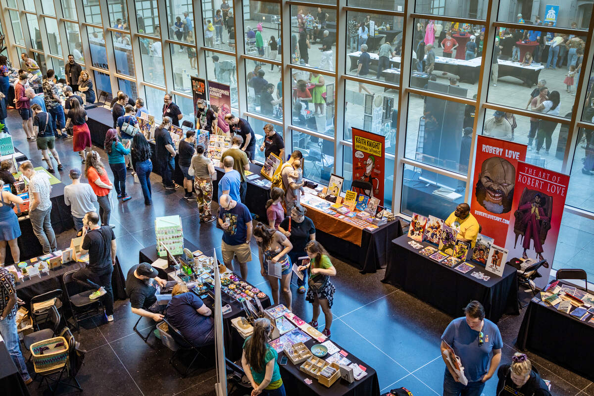 Some 70 exhibitors will show off their art and sell their work at this year’s CrockerCon on Sunday, Sept. 20. This year’s convention is focused on showing the wide-range of comic arts and forms, from editorial cartooning to animation.